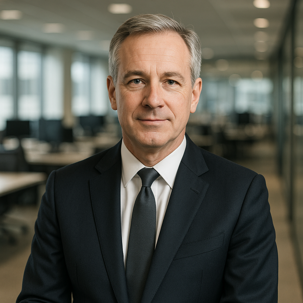 Foto de André Carvalho, CEO da 989brl